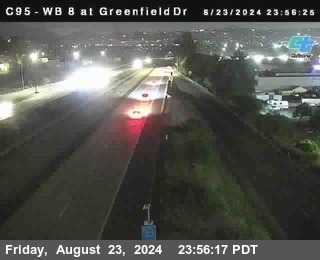 WB 8 at Greenfield Street