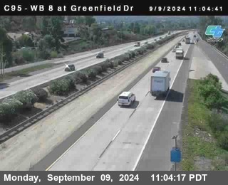 WB 8 at Greenfield Street