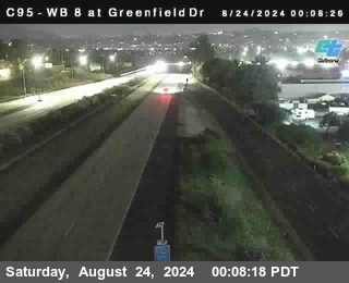 WB 8 at Greenfield Street