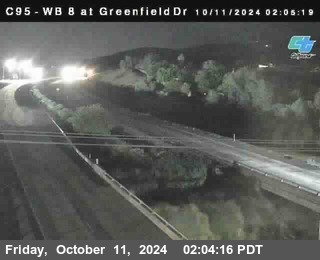 WB 8 at Greenfield Street