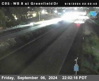 WB 8 at Greenfield Street