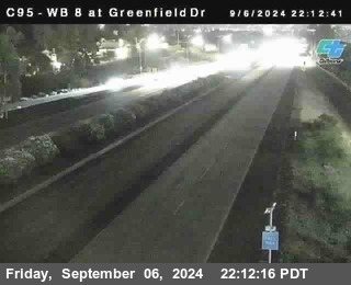 WB 8 at Greenfield Street