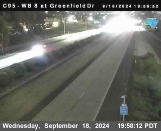 WB 8 at Greenfield Street