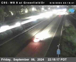 WB 8 at Greenfield Street