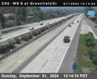 WB 8 at Greenfield Street