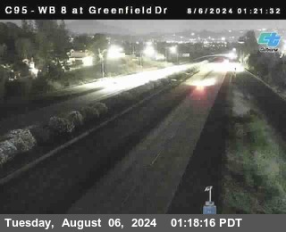 WB 8 at Greenfield Street