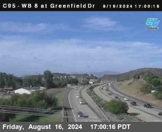 WB 8 at Greenfield Street