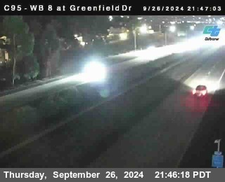 WB 8 at Greenfield Street