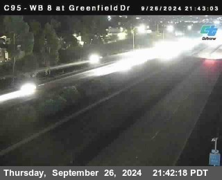 WB 8 at Greenfield Street