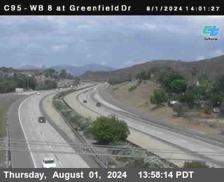 WB 8 at Greenfield Street