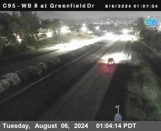 WB 8 at Greenfield Street