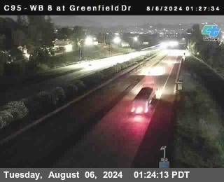 WB 8 at Greenfield Street