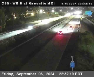 WB 8 at Greenfield Street