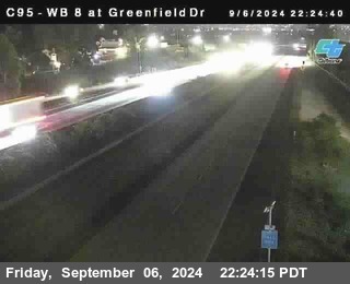 WB 8 at Greenfield Street