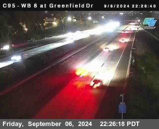 WB 8 at Greenfield Street