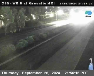 WB 8 at Greenfield Street