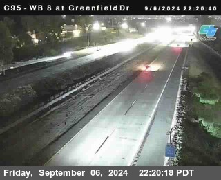 WB 8 at Greenfield Street