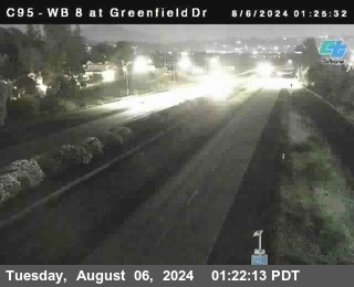 WB 8 at Greenfield Street