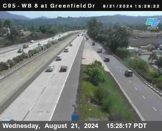 WB 8 at Greenfield Street