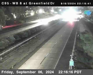 WB 8 at Greenfield Street