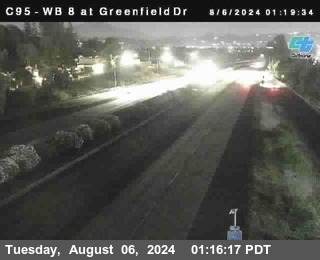 WB 8 at Greenfield Street