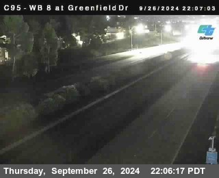 WB 8 at Greenfield Street