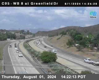 WB 8 at Greenfield Street