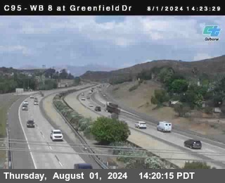 WB 8 at Greenfield Street