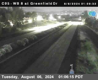 WB 8 at Greenfield Street