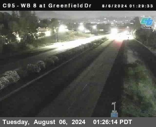 WB 8 at Greenfield Street