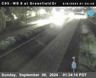 WB 8 at Greenfield Street