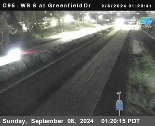 WB 8 at Greenfield Street