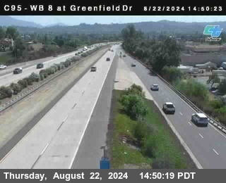 WB 8 at Greenfield Street