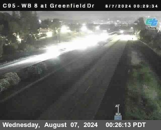 WB 8 at Greenfield Street