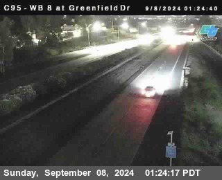 WB 8 at Greenfield Street