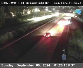 WB 8 at Greenfield Street