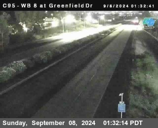 WB 8 at Greenfield Street