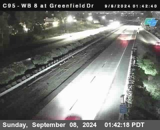 WB 8 at Greenfield Street