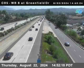 WB 8 at Greenfield Street