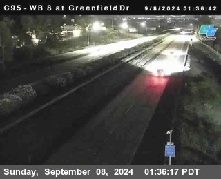 WB 8 at Greenfield Street