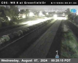 WB 8 at Greenfield Street