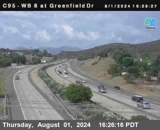 WB 8 at Greenfield Street