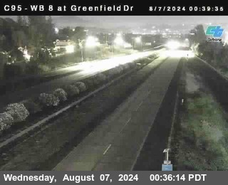 WB 8 at Greenfield Street