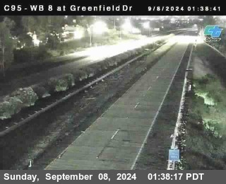 WB 8 at Greenfield Street