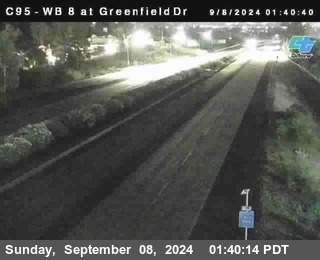 WB 8 at Greenfield Street