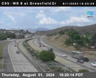 WB 8 at Greenfield Street