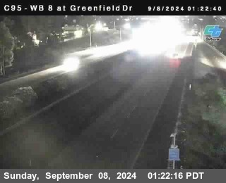 WB 8 at Greenfield Street