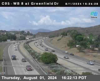 WB 8 at Greenfield Street