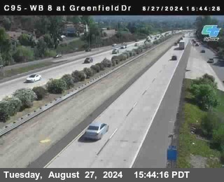 WB 8 at Greenfield Street