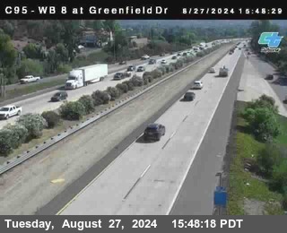 WB 8 at Greenfield Street